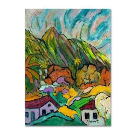 Manor Shadian 'Maui Peaks' Canvas Art,18x24